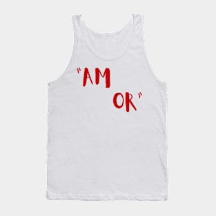 Amor Love design Tank Top